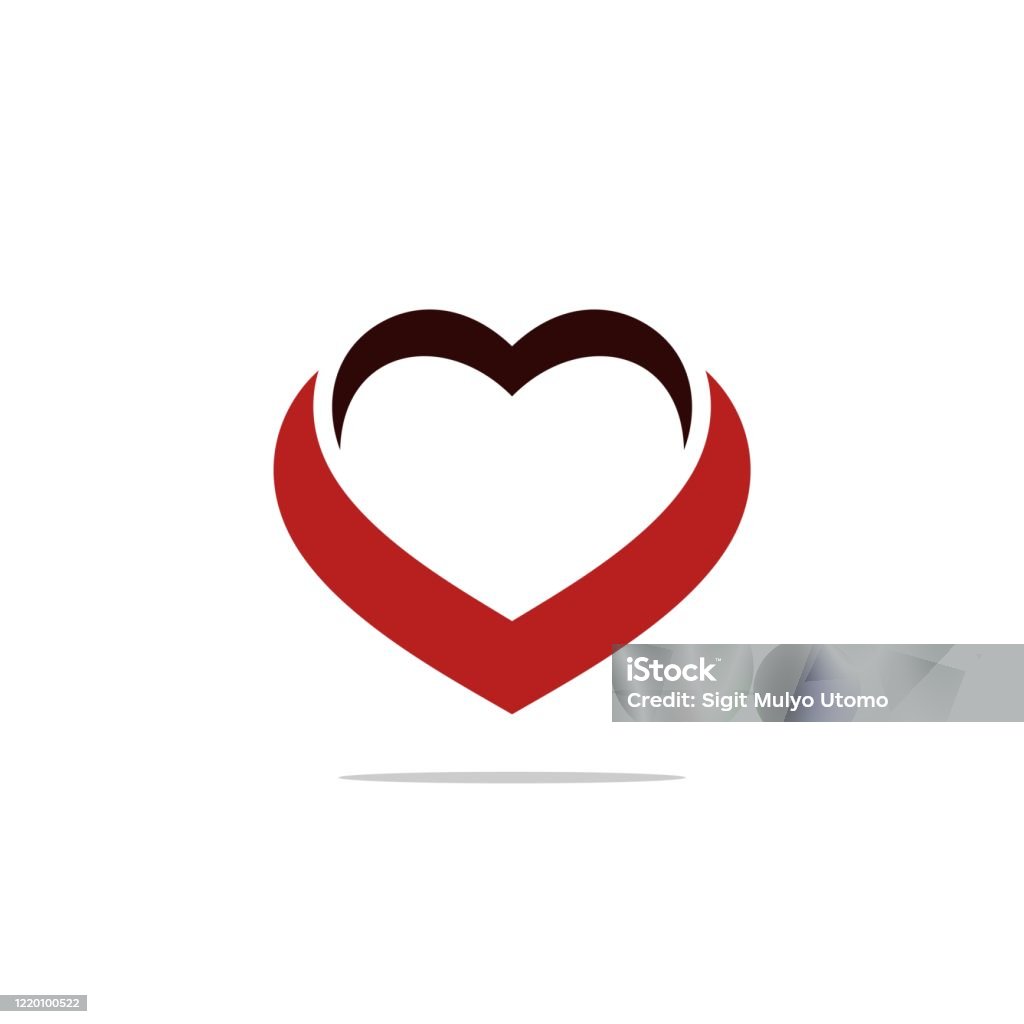 Heart Sample Design Heart Template Illustration Design Vector Eps 10 Stock Illustration ...