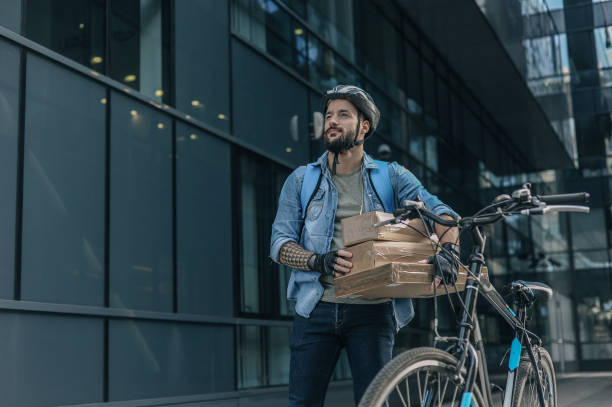 Food delivery boy