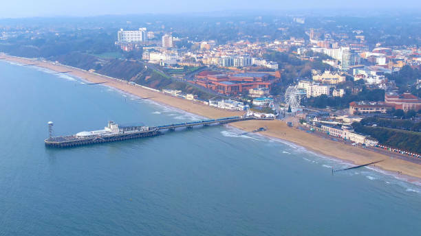 istock Bournemouth beach and pier in England 1220109318