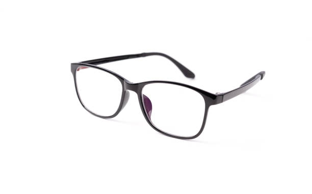 istock Black Eye Glasses isolated on white background 1220109678