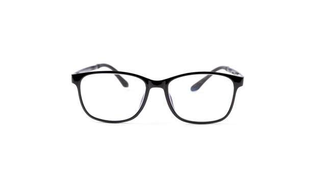 istock Black Eye Glasses isolated on white background 1220109710