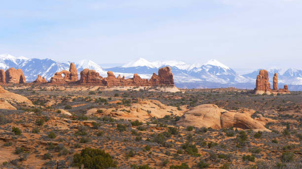 istock Arches National Park in Utah - famous landmark 1220110073