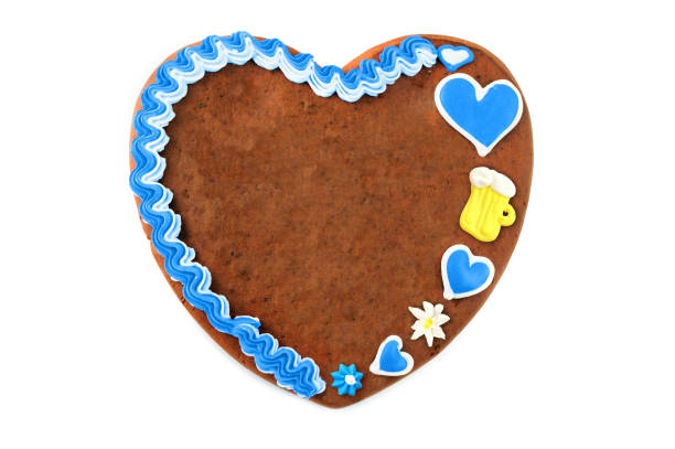 Heart made of torn paper.