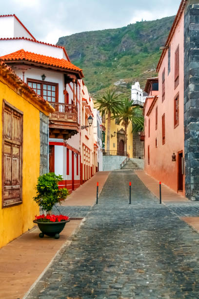 istock Street View in Garrachico, Tenerife, Spain 1220121353