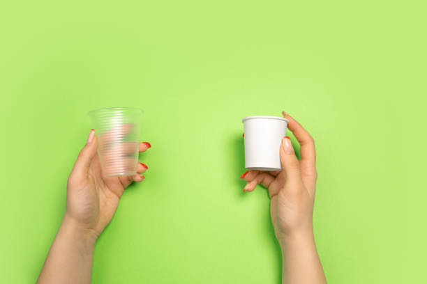 istock Eco-friendly life - organic made kitchenware in compare with polymers, plastics analogues. 1220123533