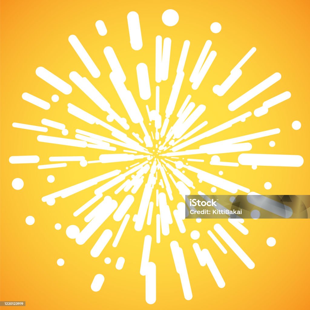 Vector Explosive Background Abstract Explosion Background Vector Illustration Stock Illustration ...