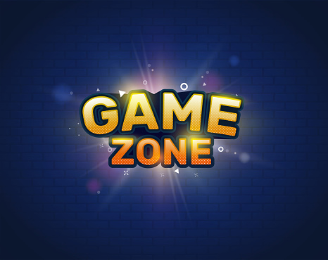 Game zone entertainment banner.