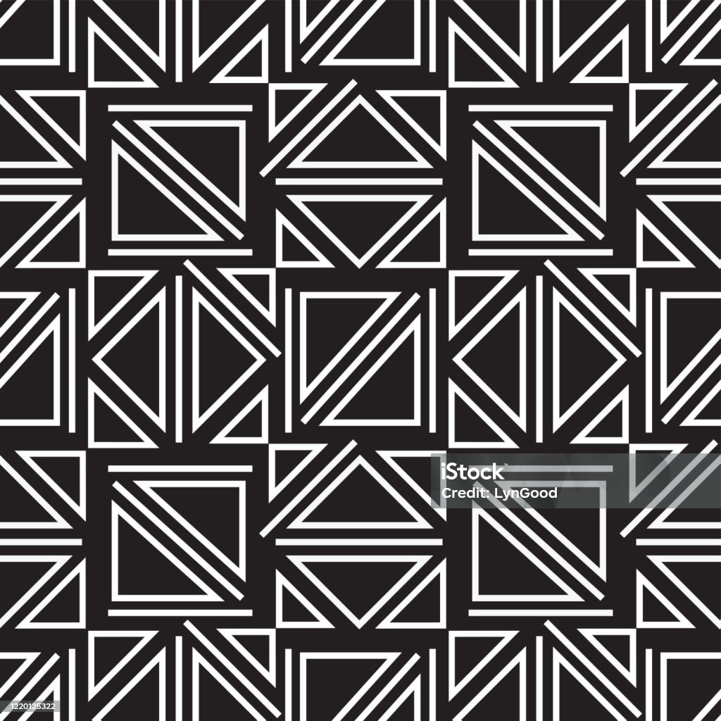 Pattern Design Traangle Seamless Triangle Design Pattern Stock Illustration - Download Image ...