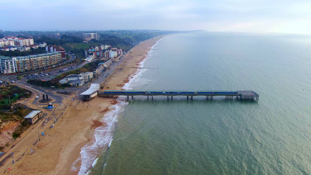 istock Bournemouth beach and pier in England 1220128777