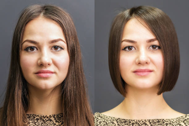 Before After Hair Stock Photos, Pictures & Royalty-Free Images - iStock