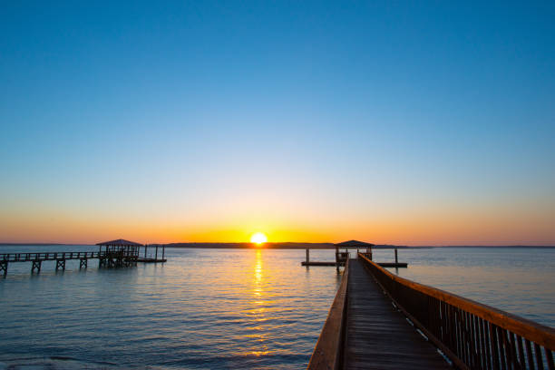 istock Sunset on the dock -Hilton Head Island-South Carolina 1220130584