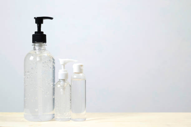 istock Alcohol gel to clean and kill germs, Covid 19 virus and bacteria. 1220131008