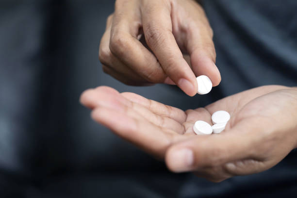 istock Medicine pills in hand 1220131115