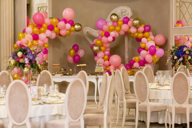 istock Beautiful arrangement for special wedding 1220133346