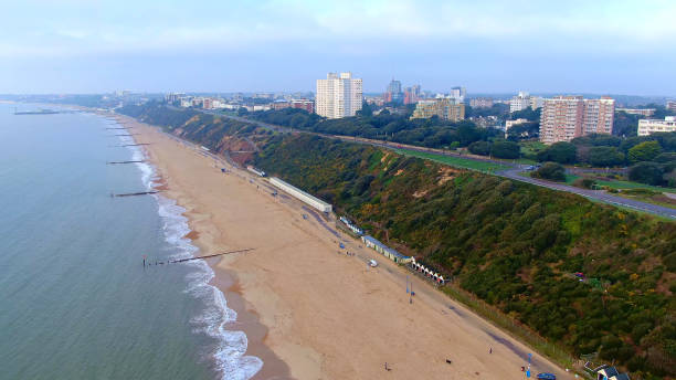 istock Bournemouth beach and pier in England 1220133984