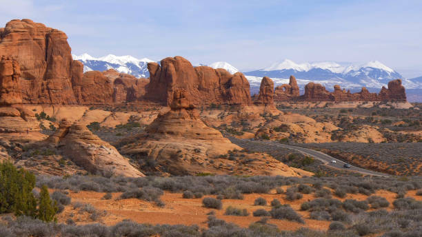 istock Amazing Scenery at Arches National Park in Utah 1220134739