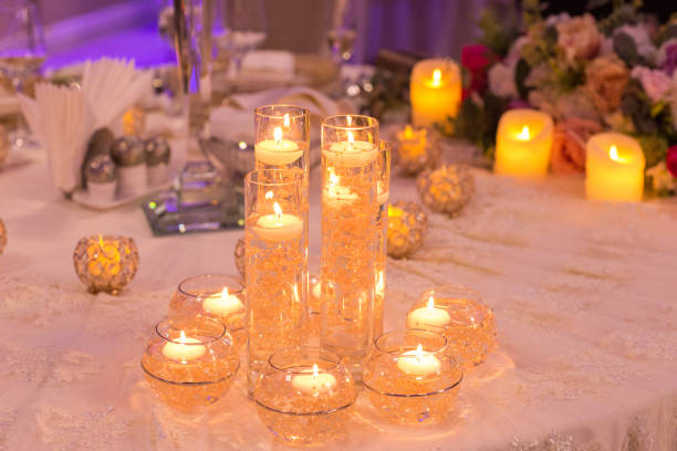istock Beautiful arrangement for special wedding 1220143280