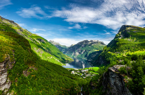 istock View of the Geirangerfjord in Norway 1220143904