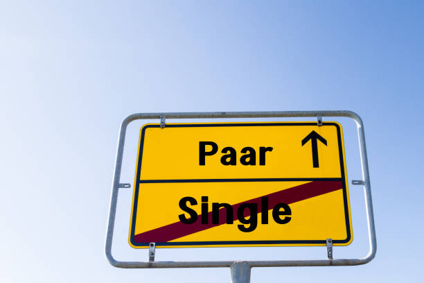 istock Sign Couple Single german 