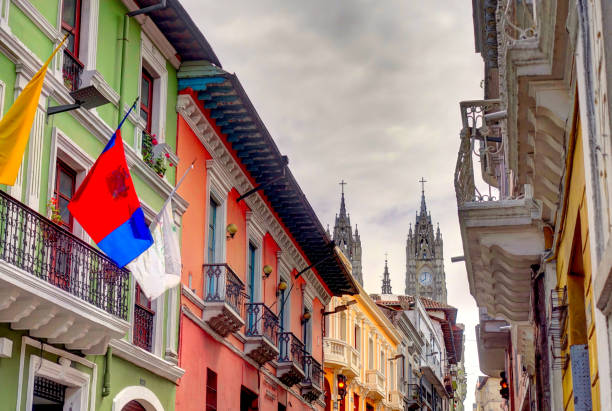 istock Colonial center of Quito, Ecuador 1220153099