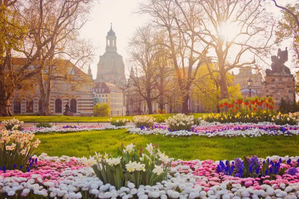 Dresden in Spring, Germany