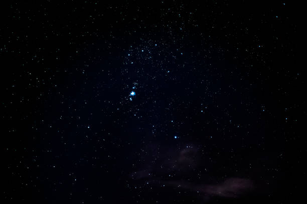istock Night sky filled with stars 1220157861