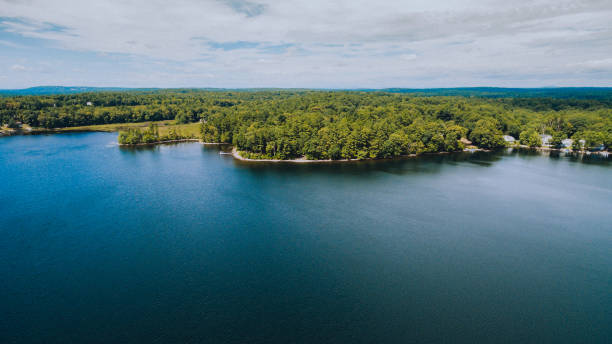 istock Quiet Summer Day on Canobie Lake 1220168992