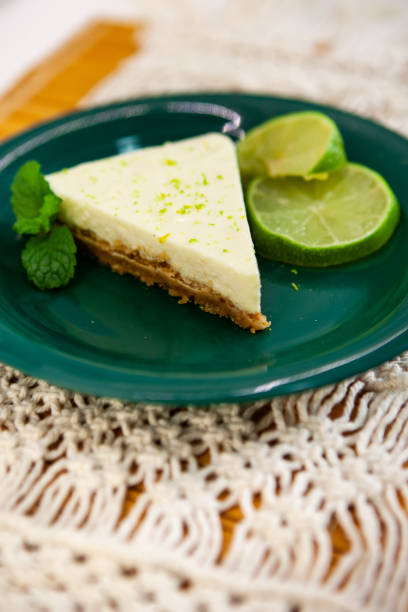 istock piece of lemon pie on plate with crispy cookie dough 1220169780