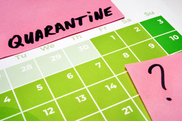 istock Quarantine prolonged to May. Calender of May with quarantine note. Lifestyle during quarantine due to Coronavirus COVID-19 pandemic. Coronavirus quarantine background. When quarantine ends 1220170984