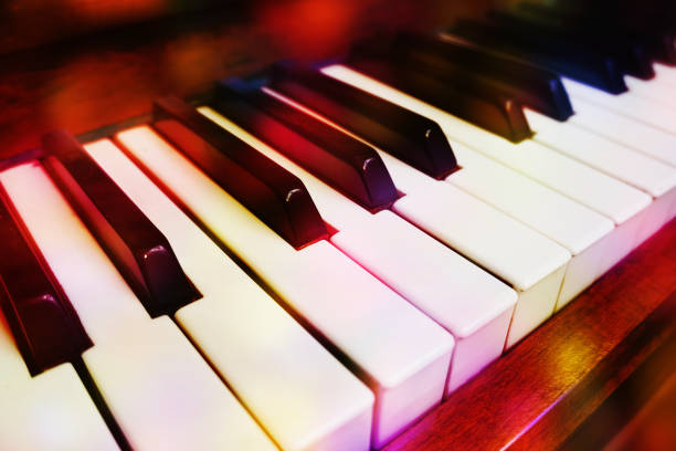 istock perspective angle of colors piano key 1220172749