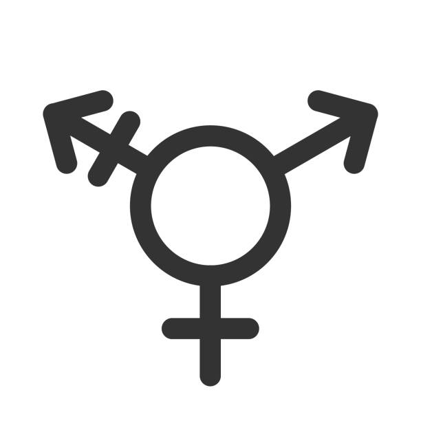 ilustrações, clipart, desenhos animados e ícones de ilustração vetorial de ícone transgênero - lesbian love sexual issues two people