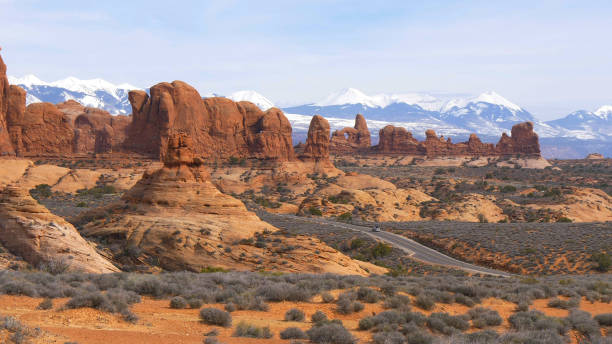 istock Arches National Park in Utah - famous landmark 1220176154