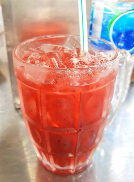 istock Glass of Fresh Roselle Juice with Ice 1220180276