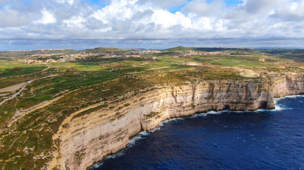 istock The Island of Gozo - Malta from above 1220181836