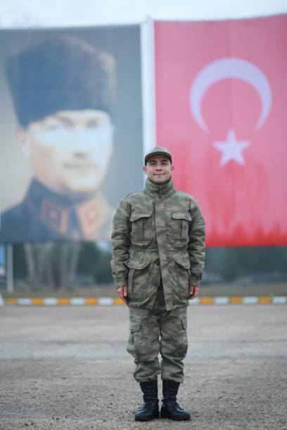 istock Turkish military before the ceremony.Turkish military portrait 1220181911