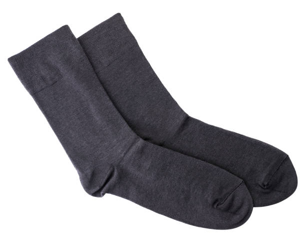 istock Mens socks on a white background. Isolated 1220183346