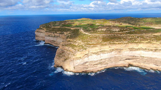 istock Wonderful coast line of Gozo Malta from above 1220186265