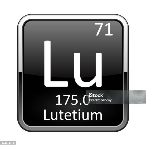 Litnum Vector Lithium Element On The Periodic Table Lithium Symbol. Chemical Element