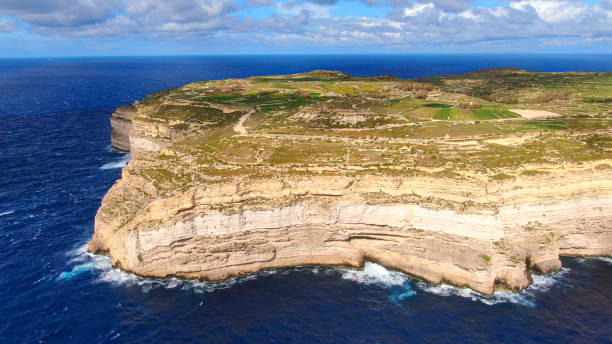 istock Wonderful coast line of Gozo Malta from above 1220188152