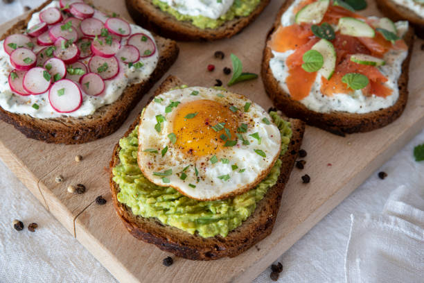 istock Different slices of bread for a meal 1220189125