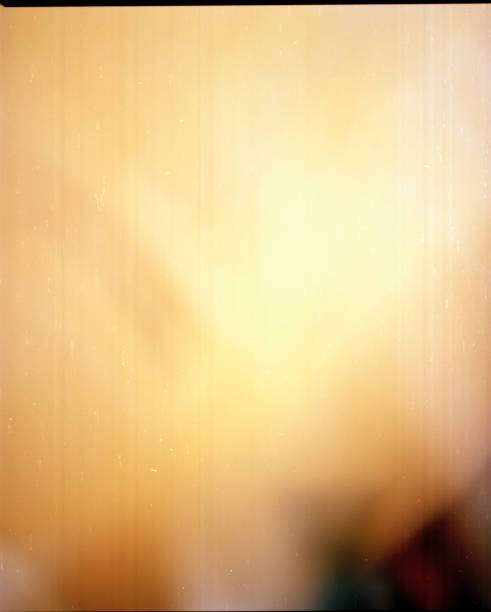 Photo of Film frame with texture and light burn