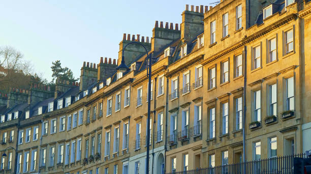 istock Typical townhouses in Bath England 1220194560