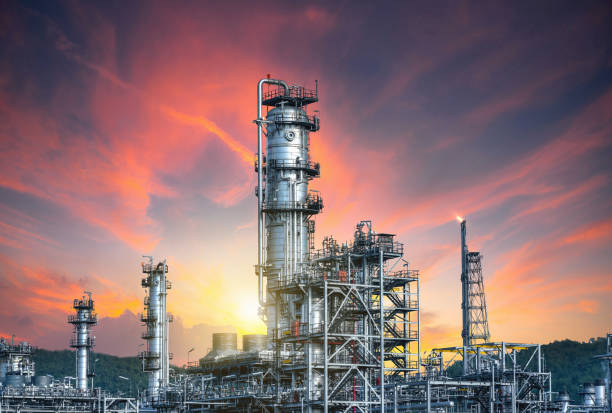 istock Petrochemical plant industry 1220199584