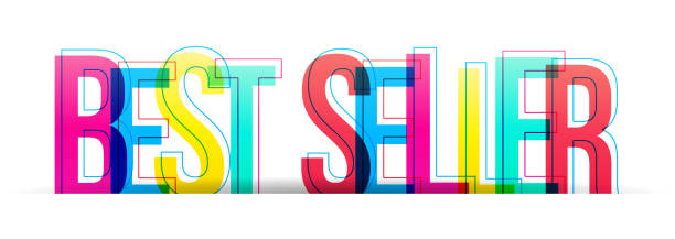 istock Best Seller colorful text isolated on a white background. 1220200222