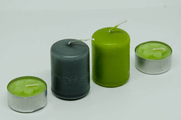 istock Wax candles and lights 1220204154
