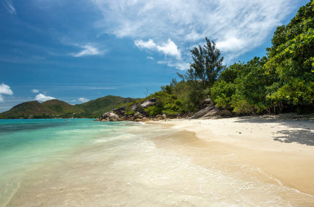 istock Saint Anne Praslin Bay, Seychelles 1220205889
