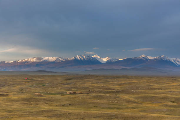 istock Mongolia landscape. Altai Tavan Bogd National Park in Bayar-Ulgii 1220210631