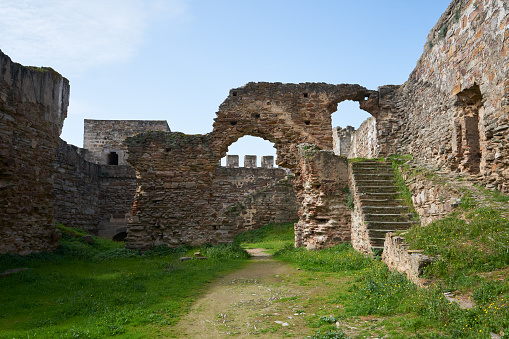 Château d'Arques La Bataille, a 12th-century castle in t Arques-la-Bataille, town in Seine-Maritime, Normandy France