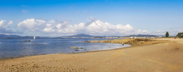 istock Panoramic view of Aguiuncho beach 1220217844