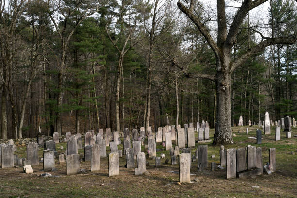 istock Historic cemetery in New England 1220219860